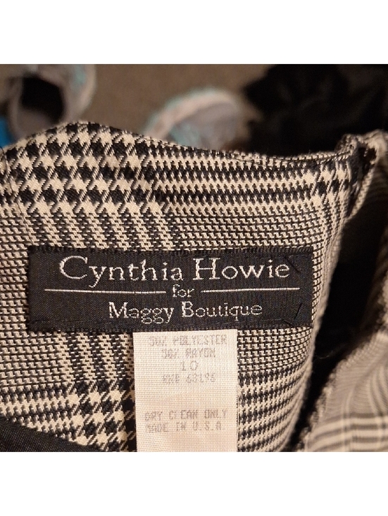 Dresses & Skirts - Cynthia Howie Black and White Houndstooth Blazer